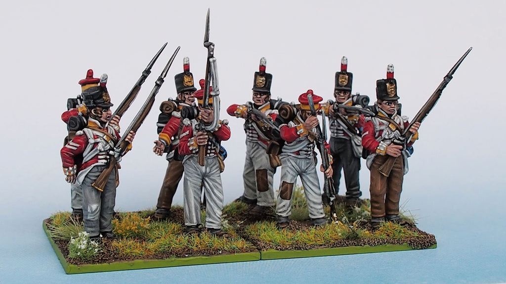 Perry miniatures Napoleonic British veteran rgt w/skirmishers Metal – Tacos  Y Mas