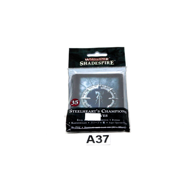 Warhammer Shadespire Steelheart Champion Sleeves - Used - A37 - Tistaminis