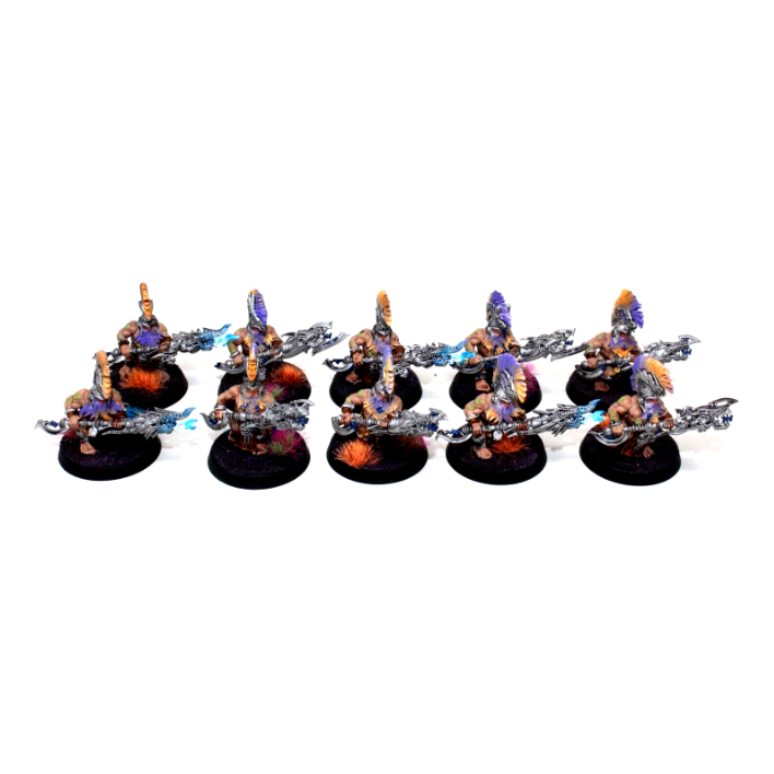 Warhammer Dwarves Fyreslayers Auric Hearthguard Well Painted A24 - Tistaminis