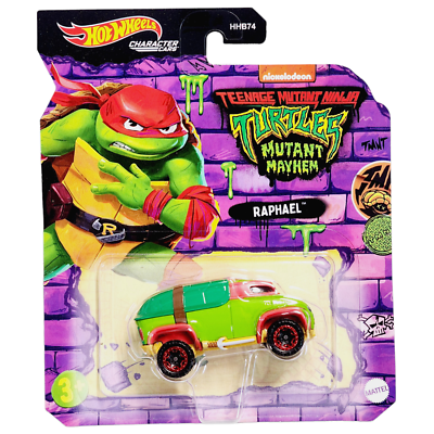 Hot Wheels Teenage Mutant Ninja Turtles Mutant Mayhem - Raphael - Tistaminis