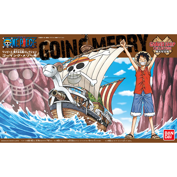 Bandai One Piece Grand Ship Collection #03 Going Merry Model Ship - Tistaminis