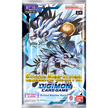 Digimon Exceed Apocalypse Booster Pack (x1) - Tistaminis