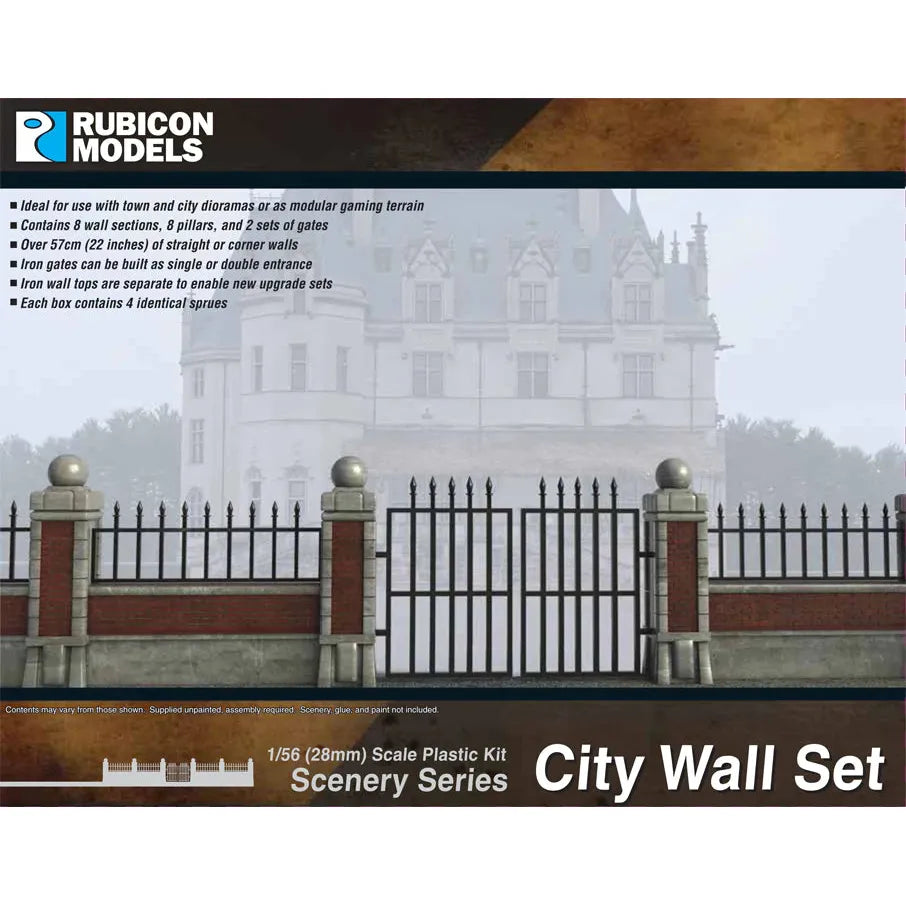 Rubicon City Brick Wall Set New - Tistaminis