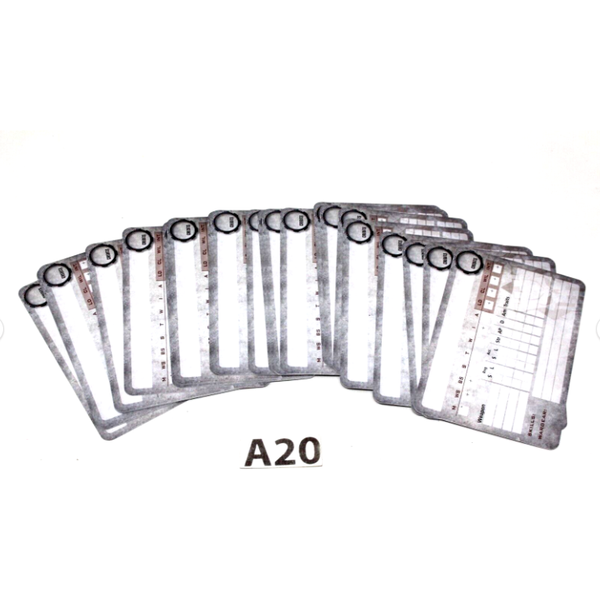 Necromunda Blank Fighter Cards A20
