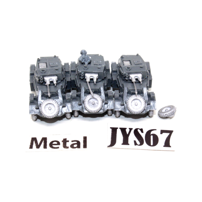 Flames of War Humber Scout Cars Metal JYS67 - Tistaminis