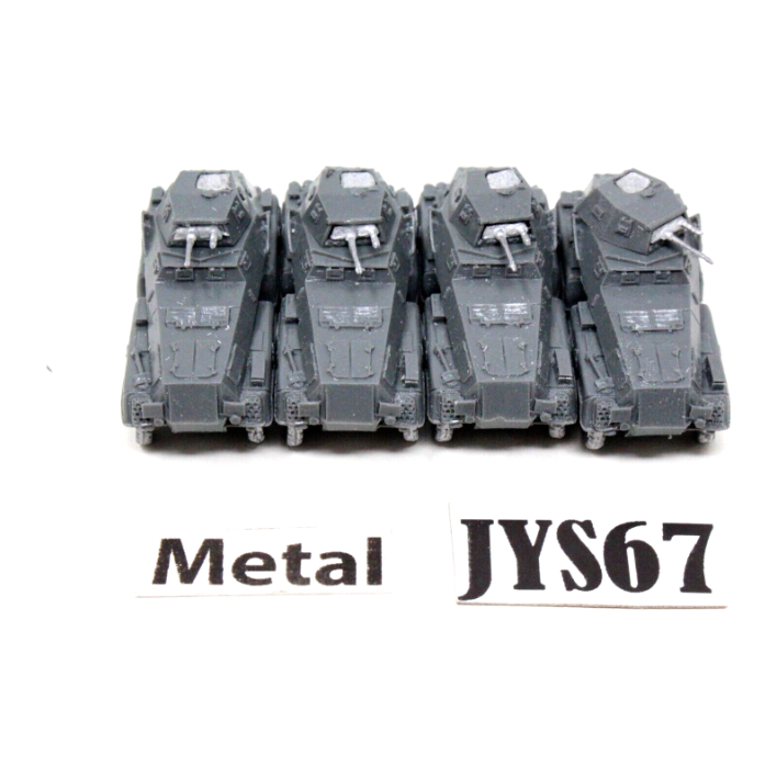Flames of War SDKFZ.321 Heavy Armored Cars Metal JYS67 - Tistaminis