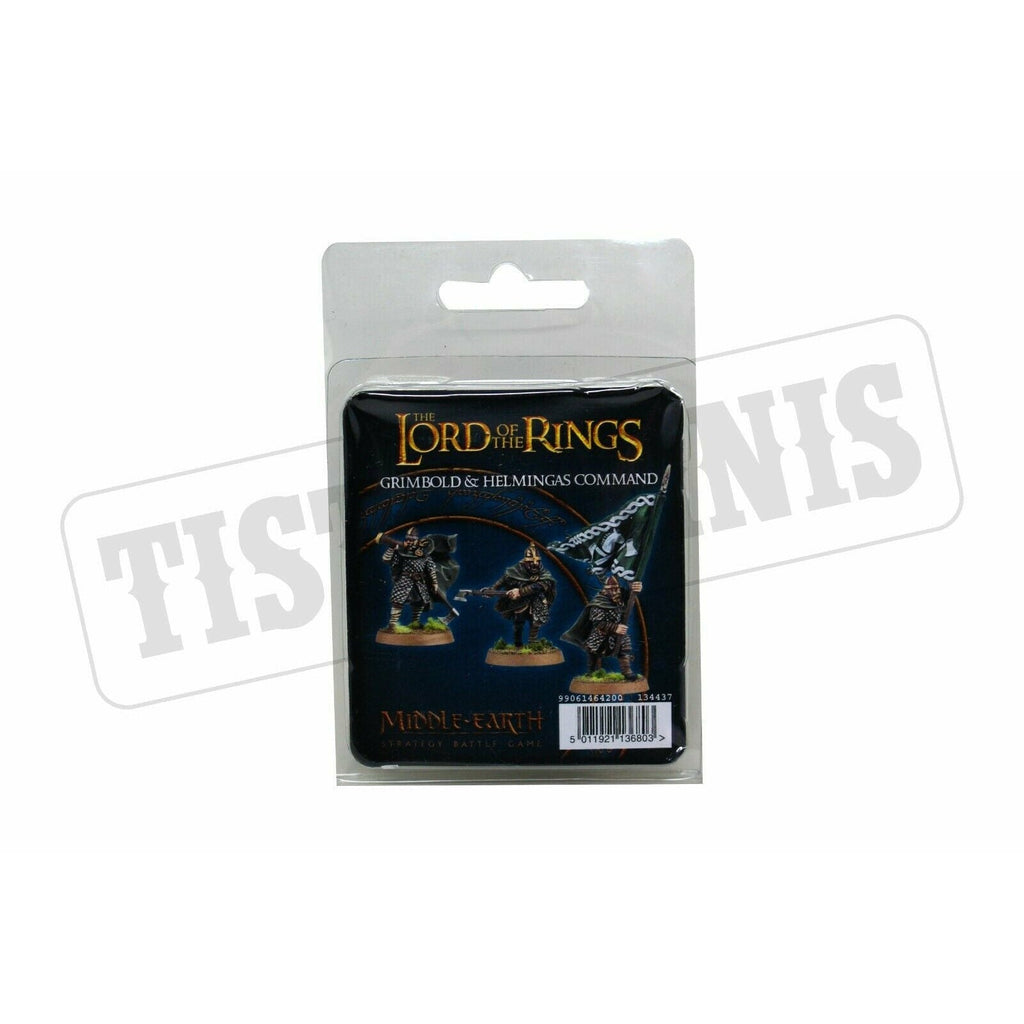 Warhammer Lord Of The Rings Grimbold And Helmingas Command New - TISTA MINIS