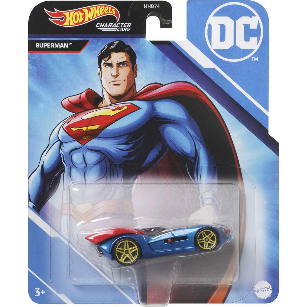 Hot Wheels 1:64 Character Cars: Superman - Tistaminis