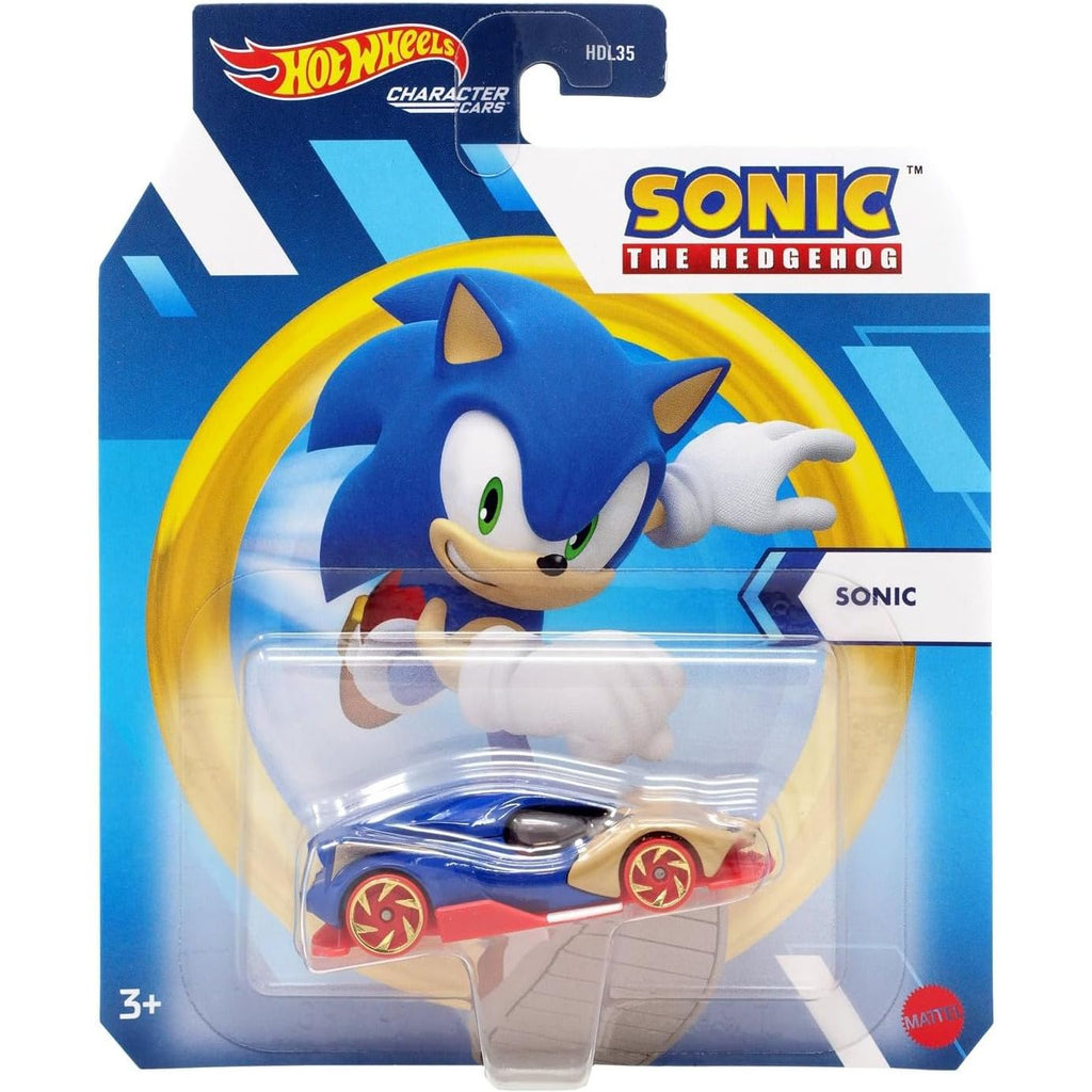 Hot Wheels Sonic the Hedgehog: Sonic Character Car - Tistaminis