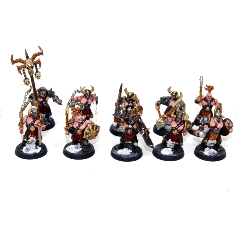 Warhammer Warriors of Chaos Chaos Marauders Well Painted A7 - Tistaminis