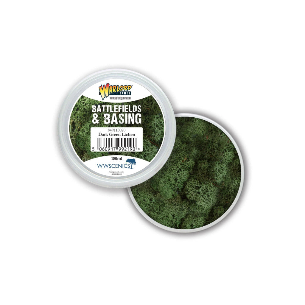 Battlefields & Basing: Dark Green Lichen (180ml) New - Tistaminis