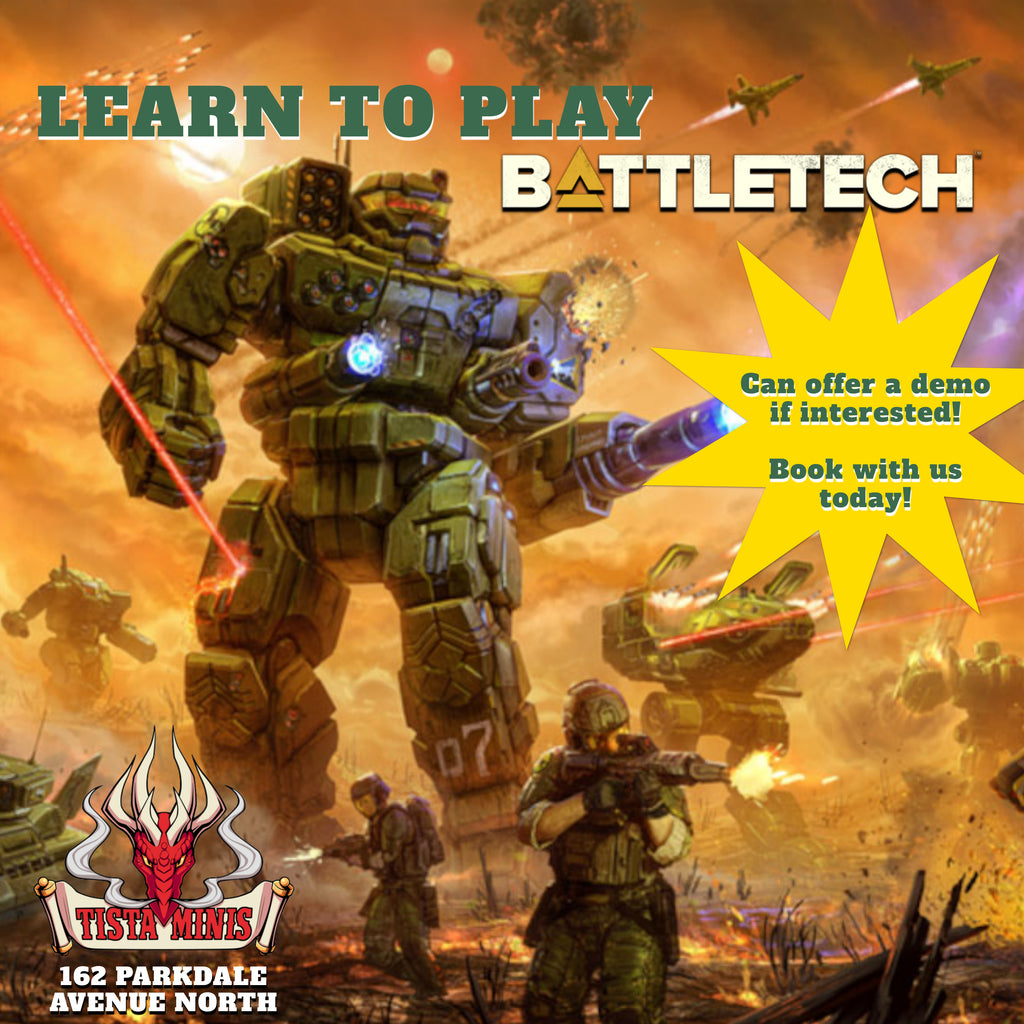 LEARN TO PLAY: Battletech - Tistaminis