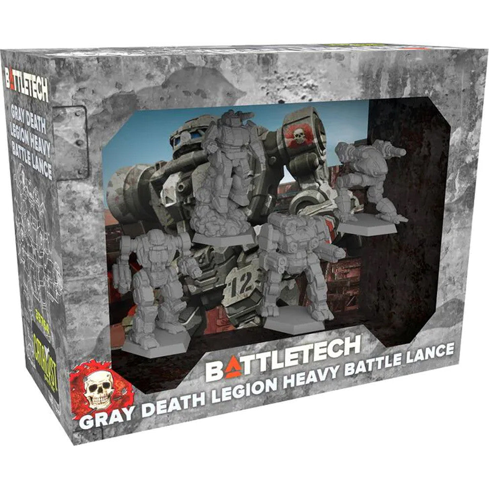 Battle Tech Gray Death Legion Heavy Battle Lance New - Tistaminis