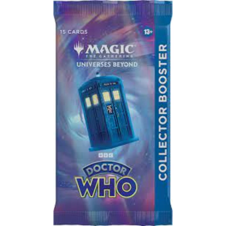 Magic the Gathering Doctor Who Collector Booster Pack (x1) Oct-13 Pre-Order - Tistaminis