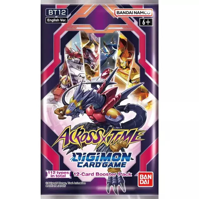 Digimon Across Time Booster Pack (x1) New - Tistaminis
