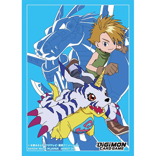 Digimon Card game: Official Sleeve 2023 – Gabumon & Matt New - Tistaminis