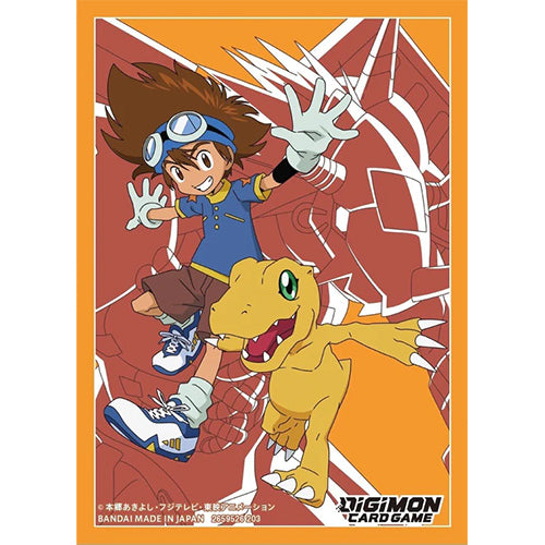 Digimon Card game: Official Sleeve 2023 – Tai & Agumon New - Tistaminis