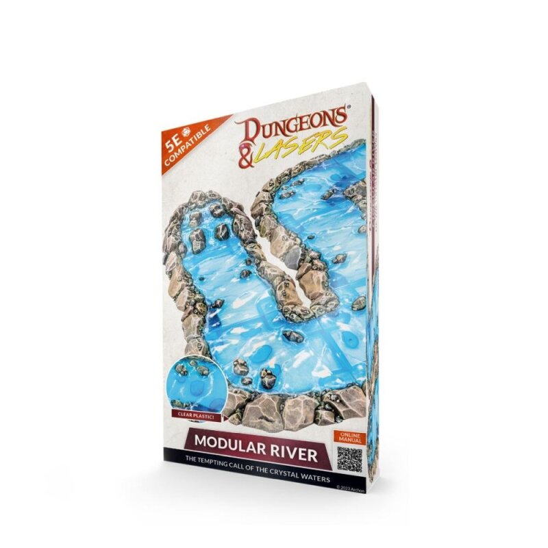 DUNGEONS AND LASERS MODULAR RIVER New - Tistaminis
