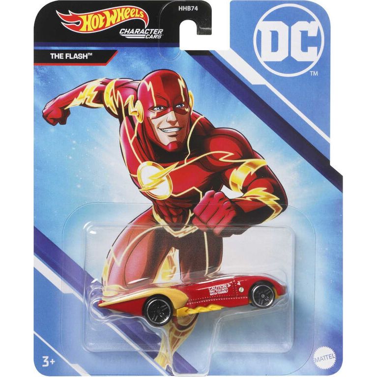 Hot Wheels 1:64 Character Cars: The Flash - Tistaminis