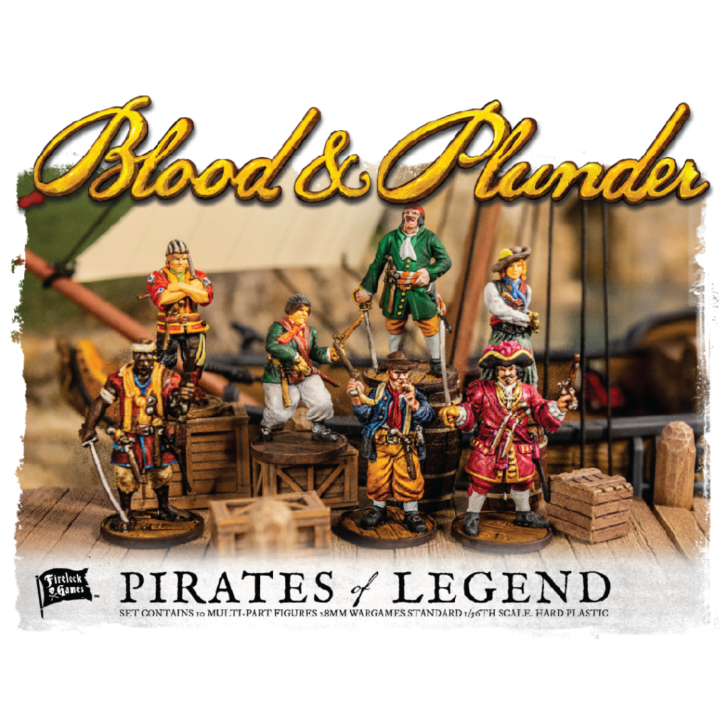 Blood and Plunder Pirates of Legend Captains Box New - Tistaminis