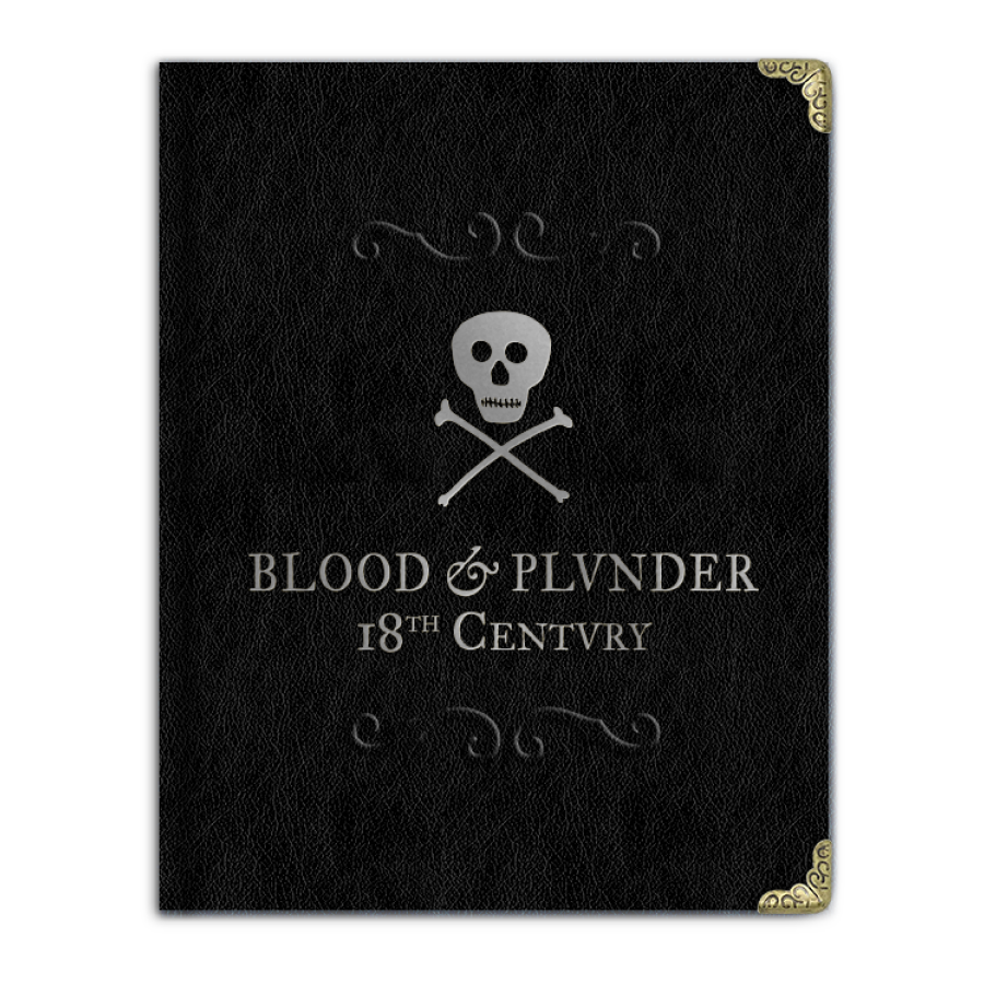 Blood and Plunder Raise the Black Deluxe Rulebook - Kickstarter limited New - Tistaminis