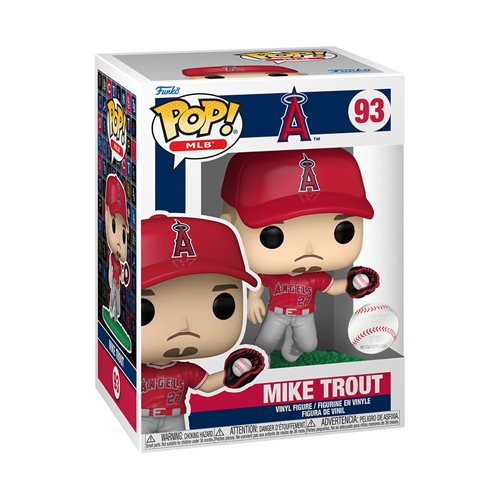 Funko POP MLB ANGELS MIKE TROUT #93 New