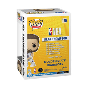 Funko POP NBA WARRIORS KLAY THOMPSON (WHITE) #175 New - Tistaminis