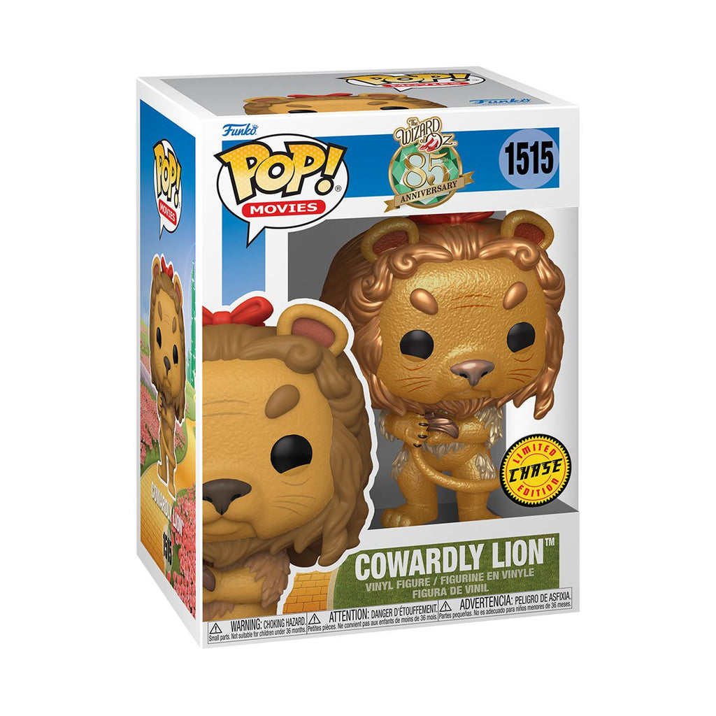 Funko POP WIZARD OF OZ COWARDLY LION CHASE #1515 New