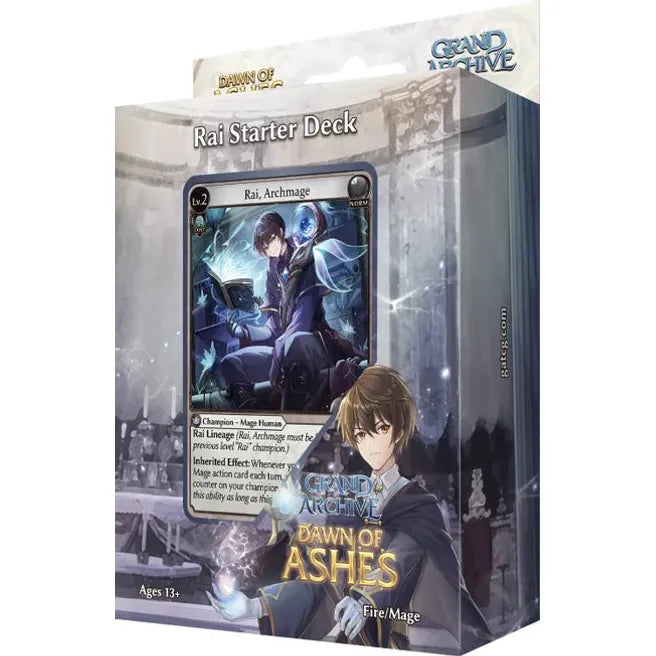Grand Archive Dawn of Ashes Starter Deck - Rai New - Tistaminis