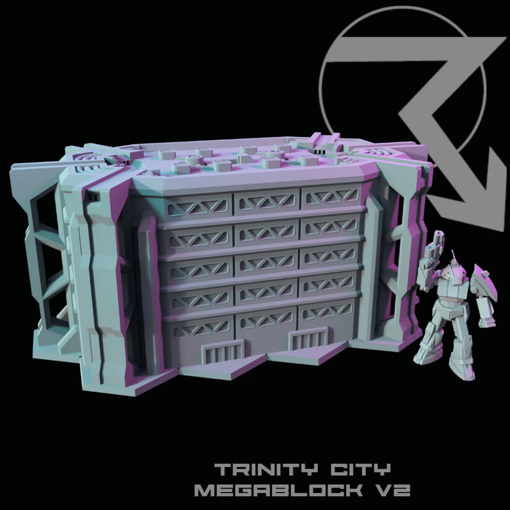 Battletech Trinity City - Megablock (x1) Mar-16 Pre-Order - Tistaminis