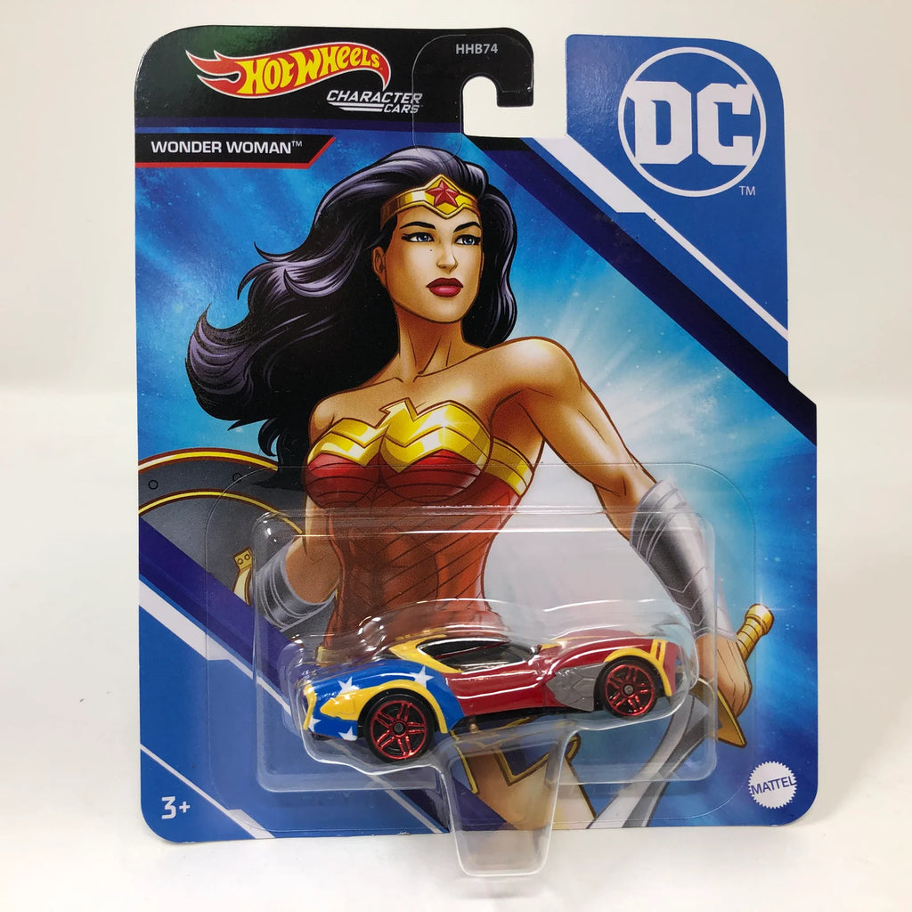 Hot Wheels 1:64 Character Cars: Wonder Woman - Tistaminis
