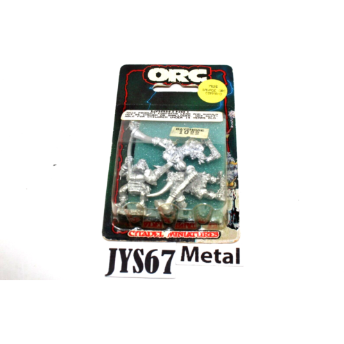 Warhammer Orcs and Goblins Sabage Orc Command Blister 7525 - JYS67 - Tistaminis