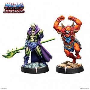 Masters of the Universe Wave 1: Evil Warriors Faction - Scareglow & Beast Man New - Tistaminis
