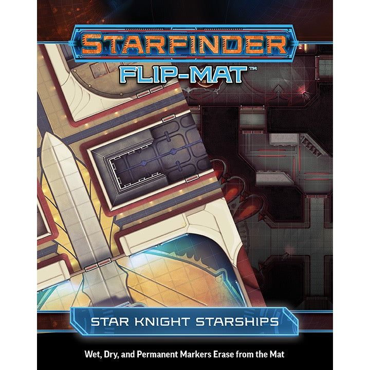 STARFINDER FLIP-MAT STAR KNIGHT STARSHIPS New - Tistaminis
