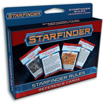 STARFINDER RULES REFERENCE CARDS DECK New - Tistaminis