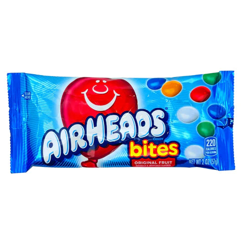 Airheads Bites Original Fruit (57g) - Tistaminis