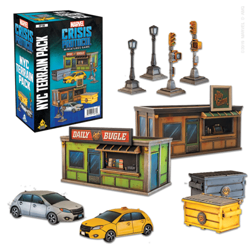 Marvel Crisis Protocol: NYC Terrain Pack New - Tistaminis