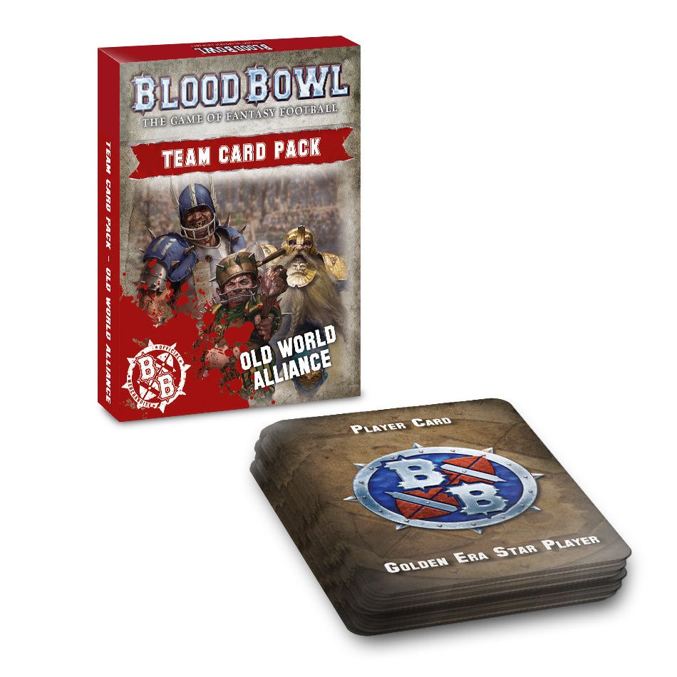 BLOOD BOWL: OLD WORLD ALLIANCE TEAM CARD PACK New PreOrder - Tistaminis