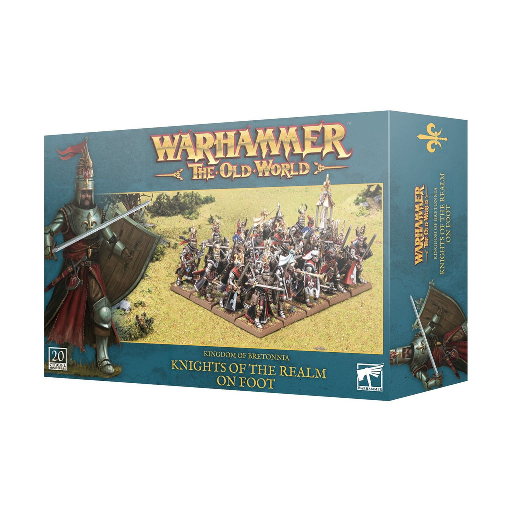 KINGDOMS OF BRETONNIA: KNIGHTS OF THE REALM ON FOOT PRE-ORDER - Tistaminis
