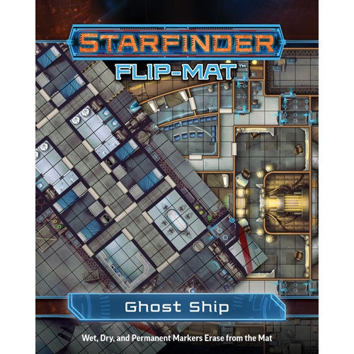 STARFINDER FLIP-MAT STARSHIP: GHOST SHIP New - Tistaminis