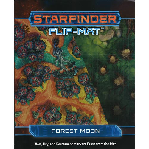 STARFINDER FLIP-MAT FOREST MOON New - Tistaminis