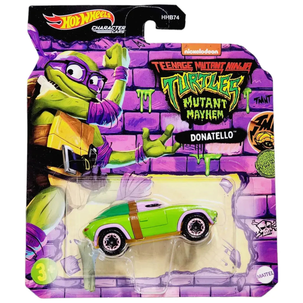 Hot Wheels Teenage Mutant Ninja Turtles Mutant Mayhem - Donatello - Tistaminis