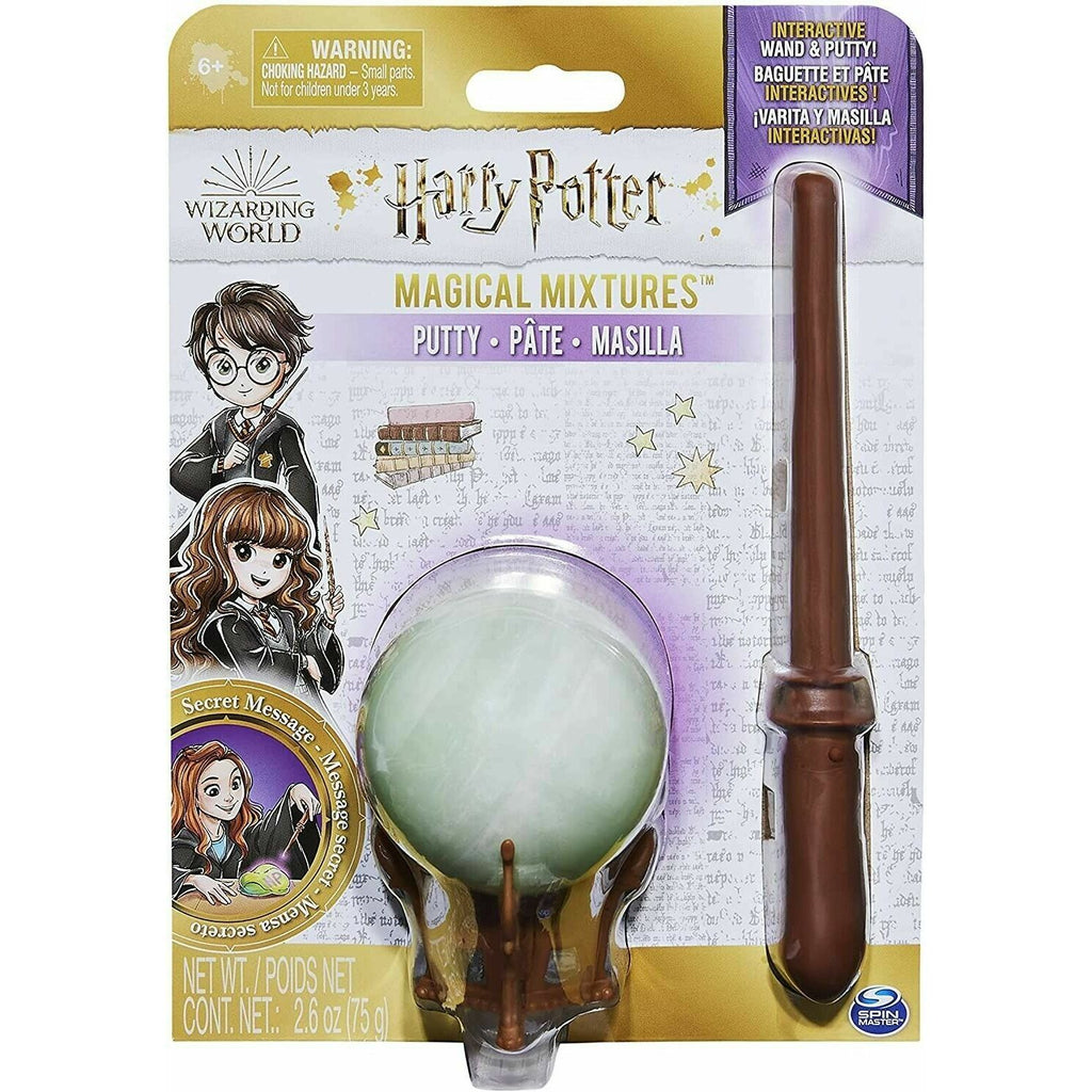 Harry Potter Wizarding World Magical Mixtures Compound UV Putty Secret Message - Tistaminis