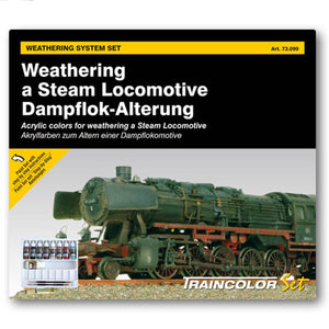 Vallejo Train Colour Set: Weathering a Steam Locomotive - Tistaminis