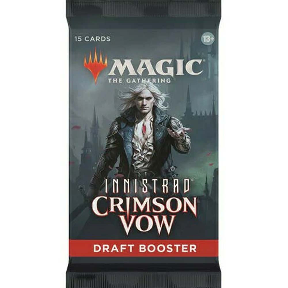 Magic the Gathering Crimson Vow Draft Booster Pack (x1) New - Tistaminis