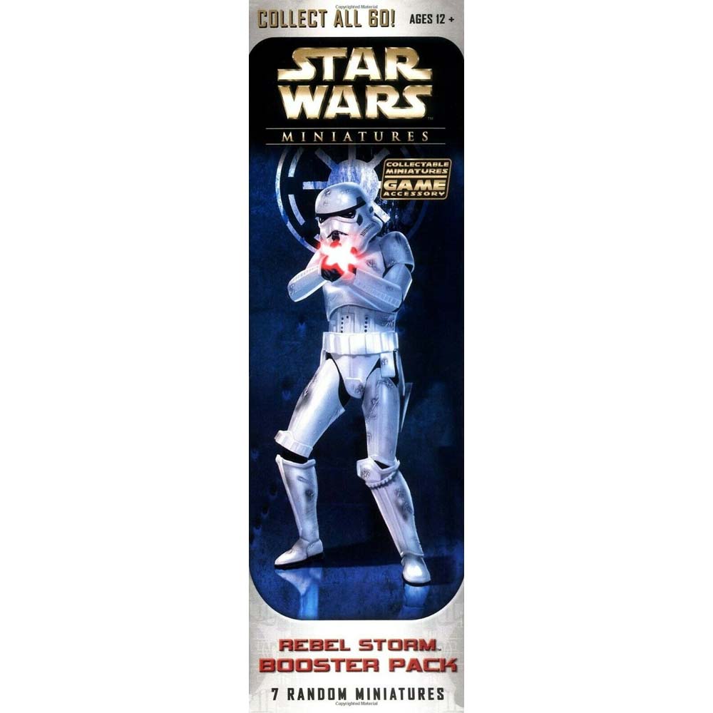 STAR WARS MINIATURES REBEL STORM BOOSTER PACK NEW - Tistaminis