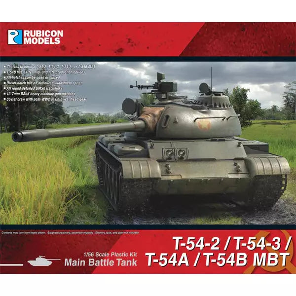Rubicon Soviet T-54-2 / T-54-3 / T-54A / T-54B MBT - Tistaminis