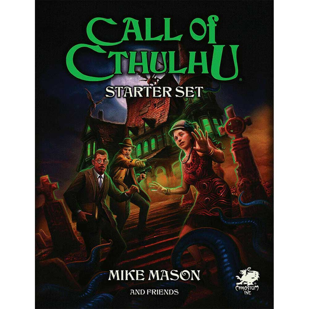 CALL OF CTHULHU ROLEPLAYING GAME STARTER SET CHA23158-X - Tistaminis