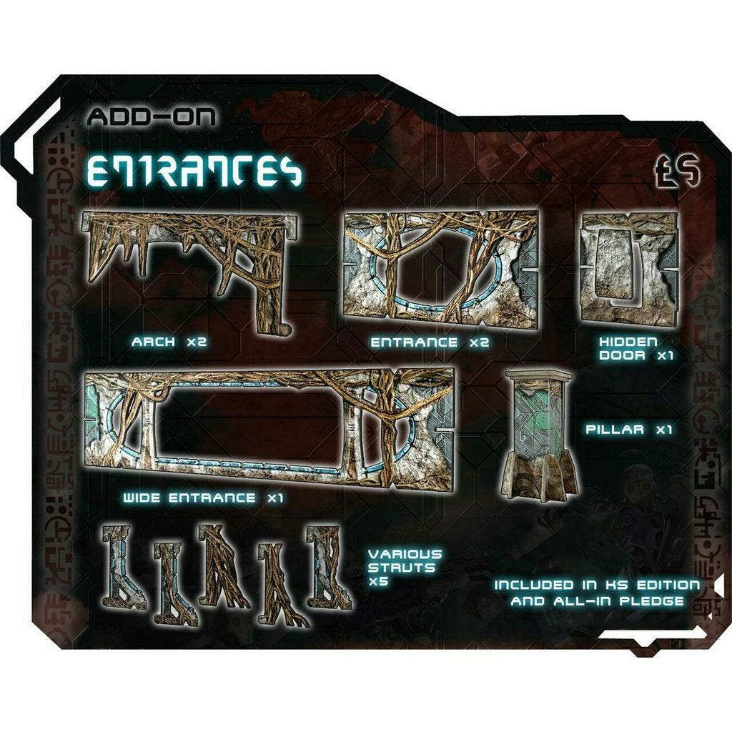 Battle Systems: Alien Catacomb Entrances New - Tistaminis