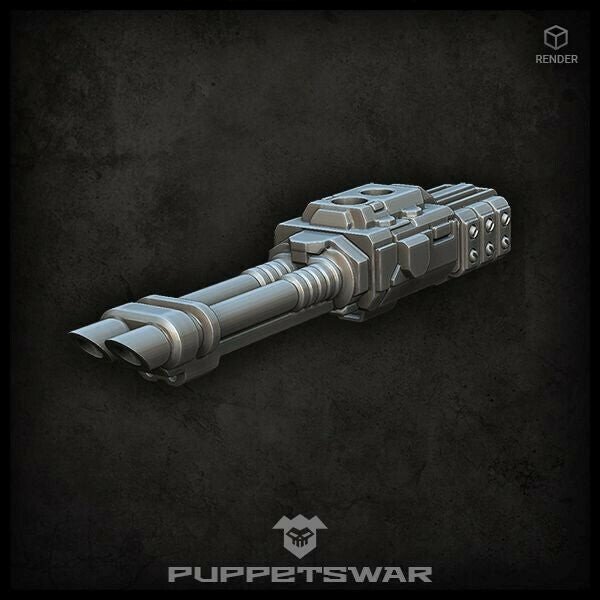 Puppets War Double Laser Cannon New - Tistaminis